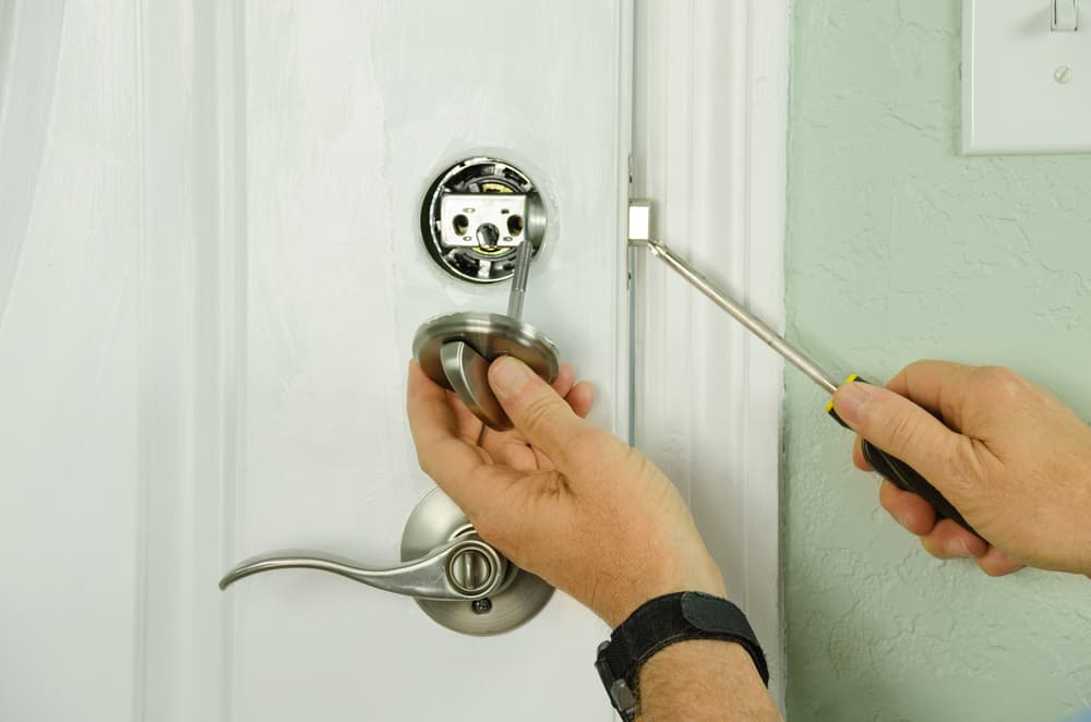 Professional rekeying service — Centurion Security Locksmith changes lock pins and springs so old keys no longer work, serving Wesley Chapel and Tampa Bay